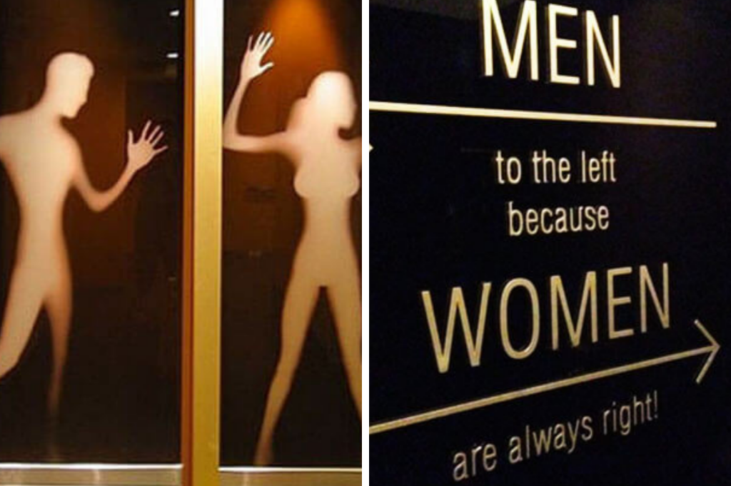 10 Funny Restroom Signs