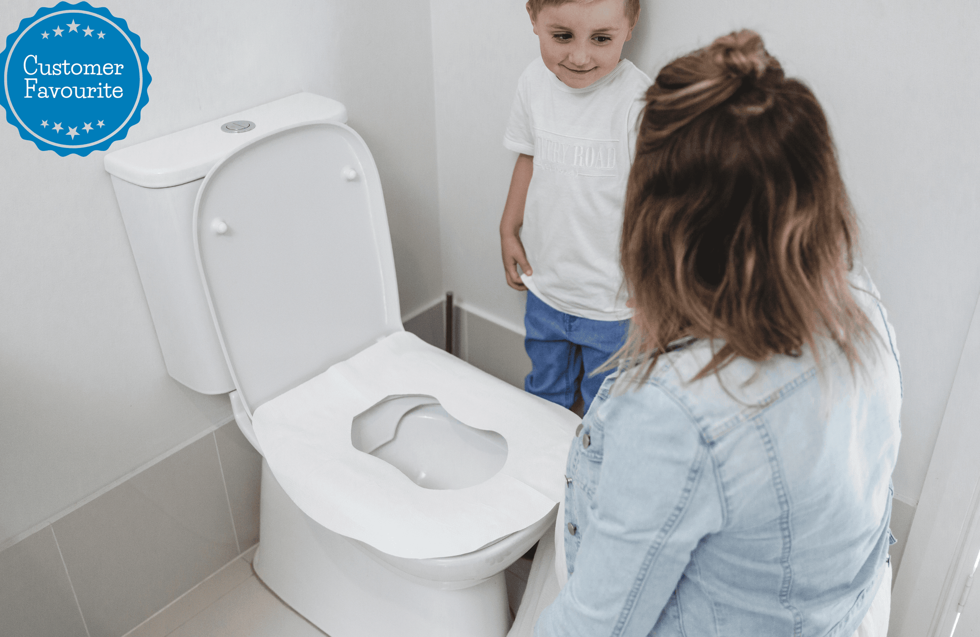 Tushon Toilet Seat Covers - 20 Pack - Tushon